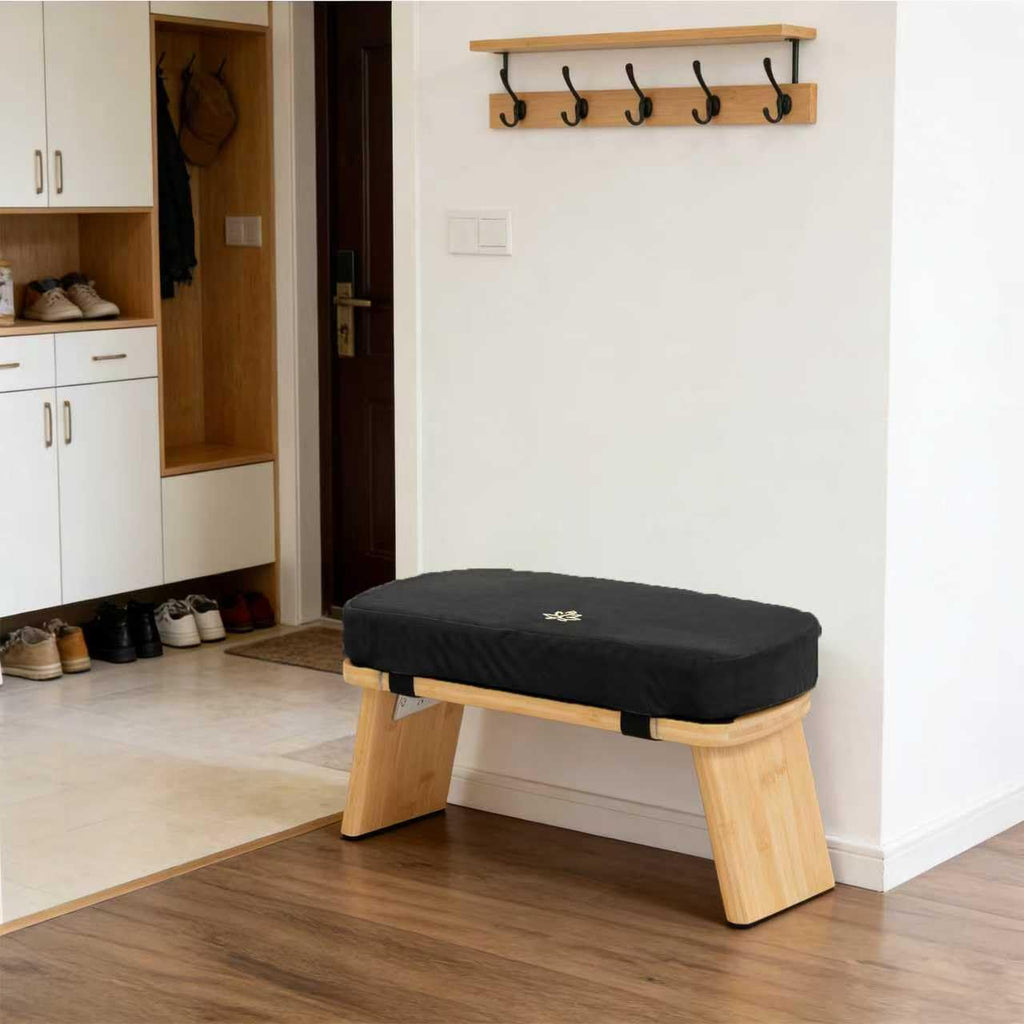 Bamboo Folding Meditation Bench