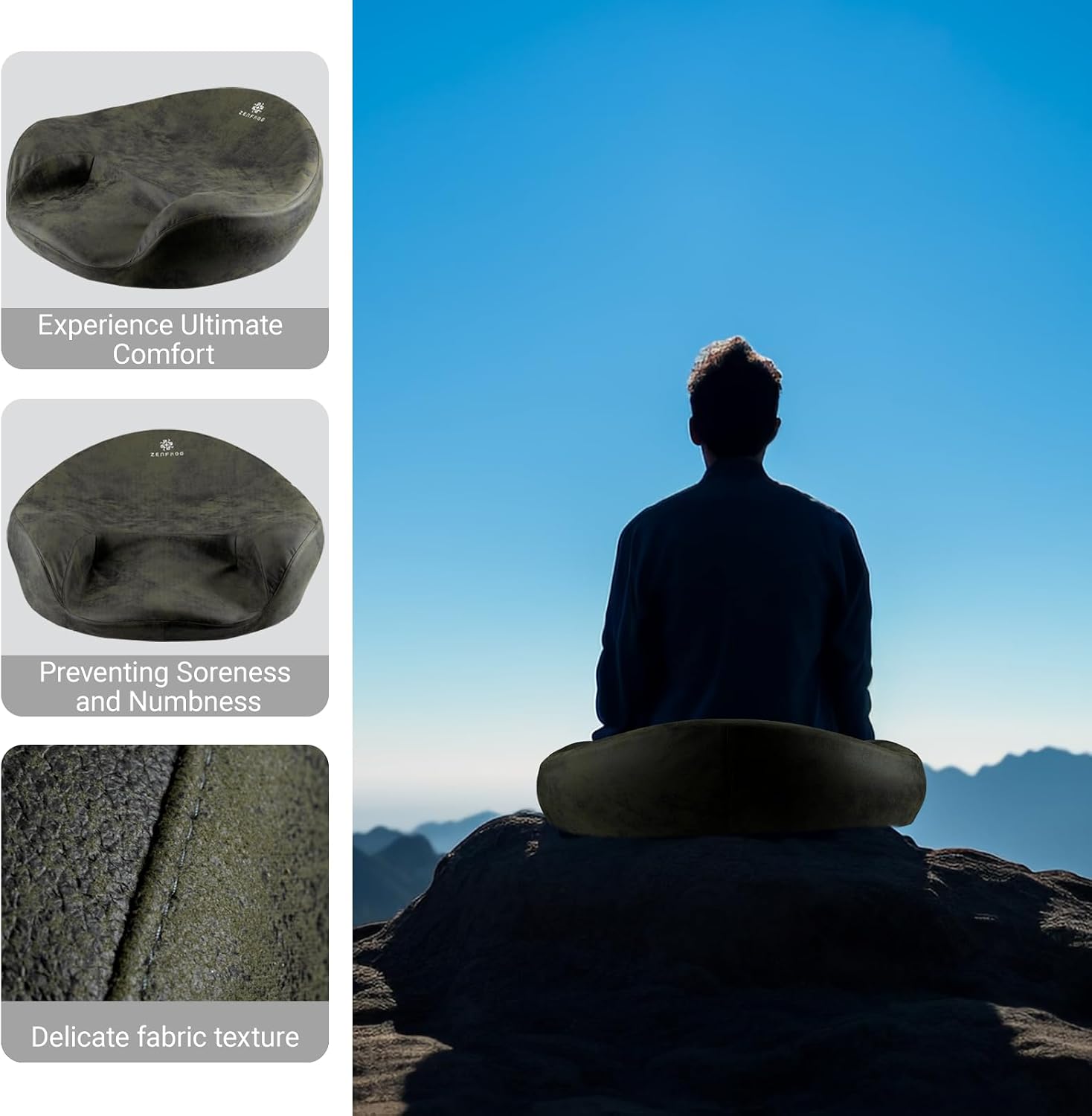 Ergonomic Meditation Cushion
