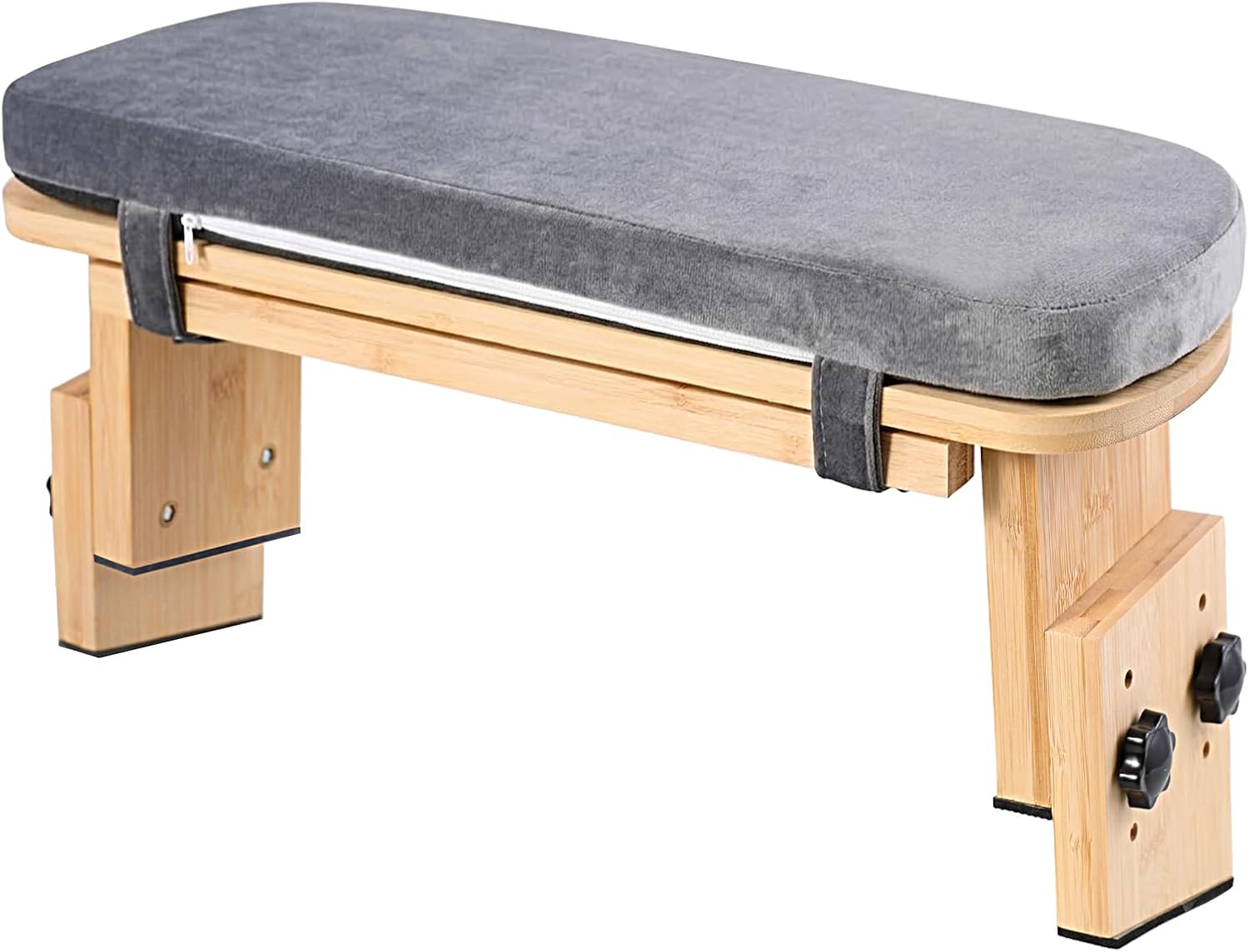 Adjustable Bamboo Meditation Bench