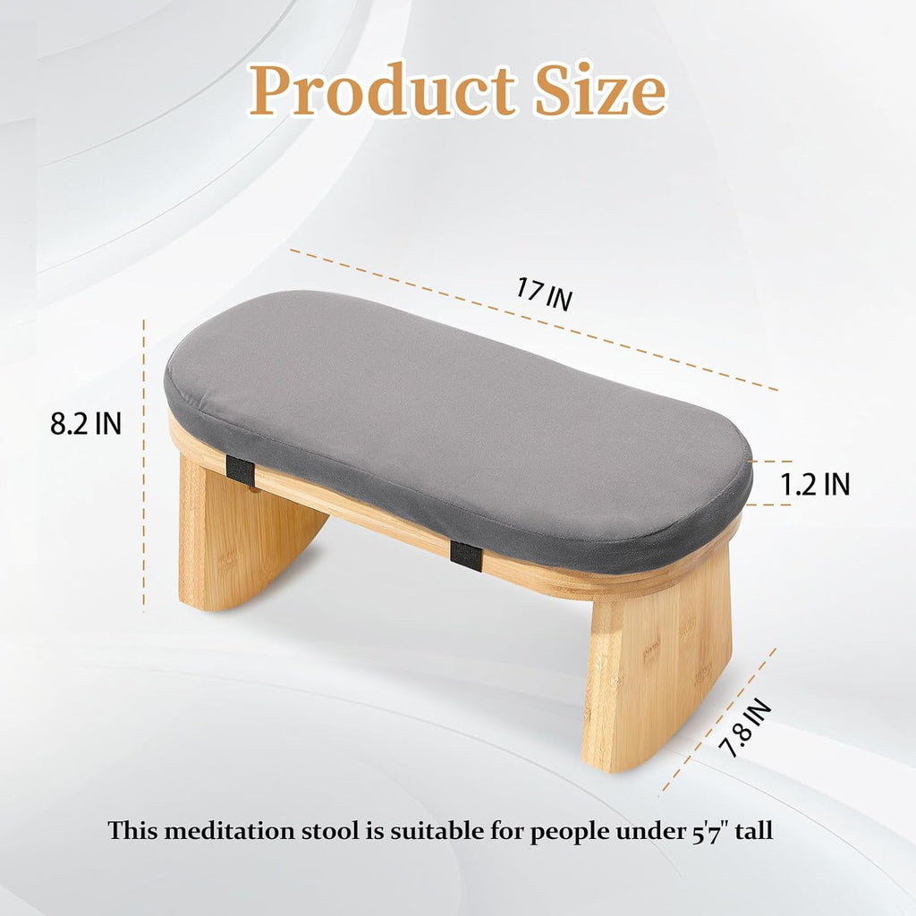Bamboo Folding Meditation Bench