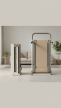 Foldable Compact Treadmill with Steel Frame