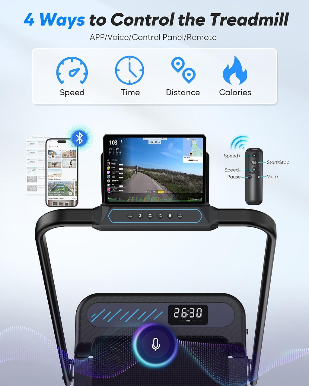 Cardirun Foldable Incline Walking Pad