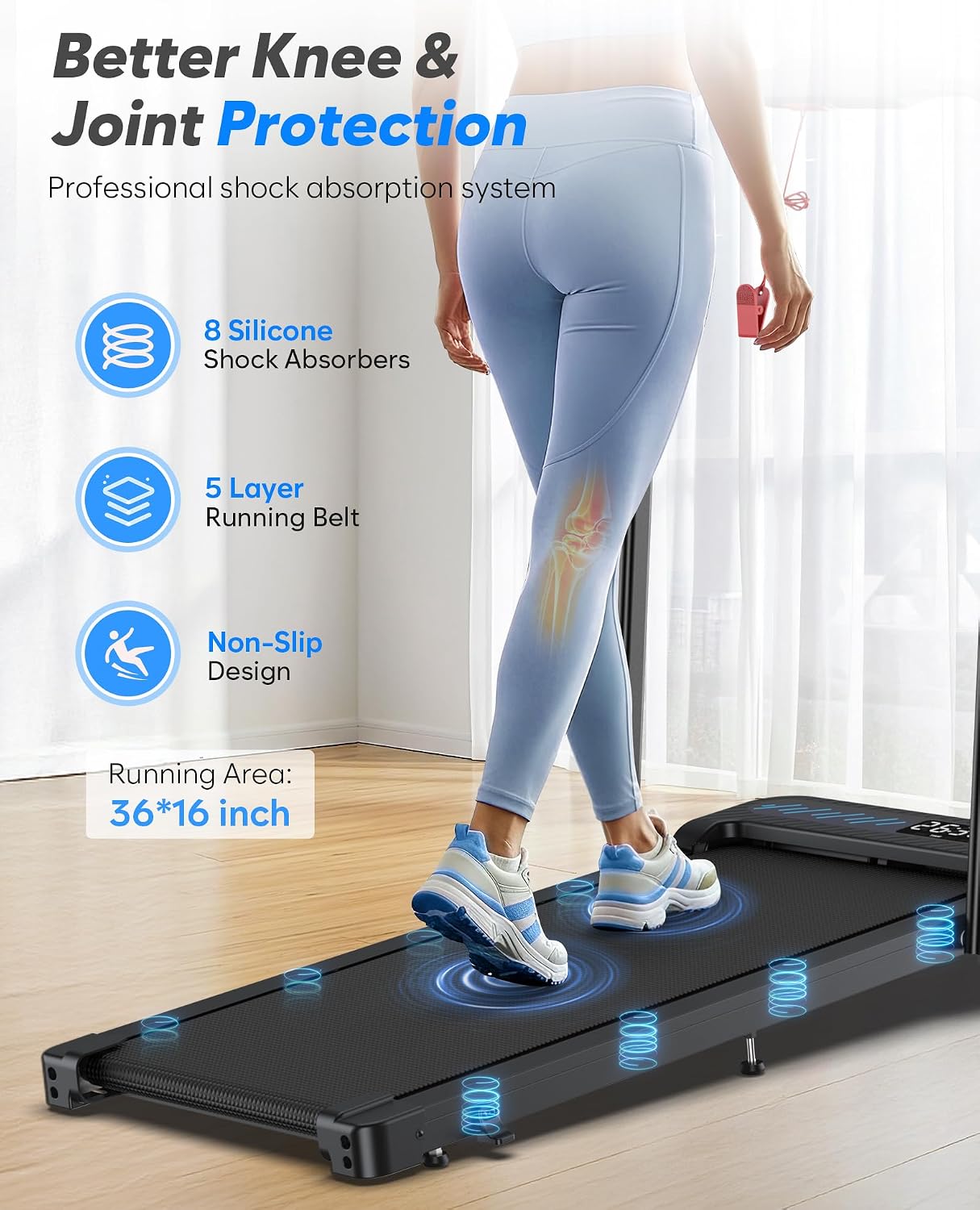 Cardirun Foldable Incline Walking Pad