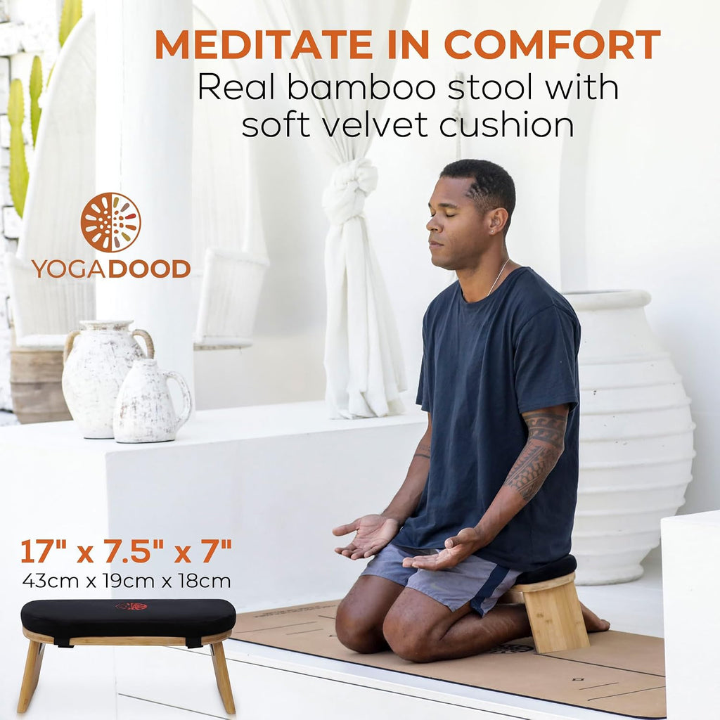 Yoga Dood Bamboo Meditation Bench