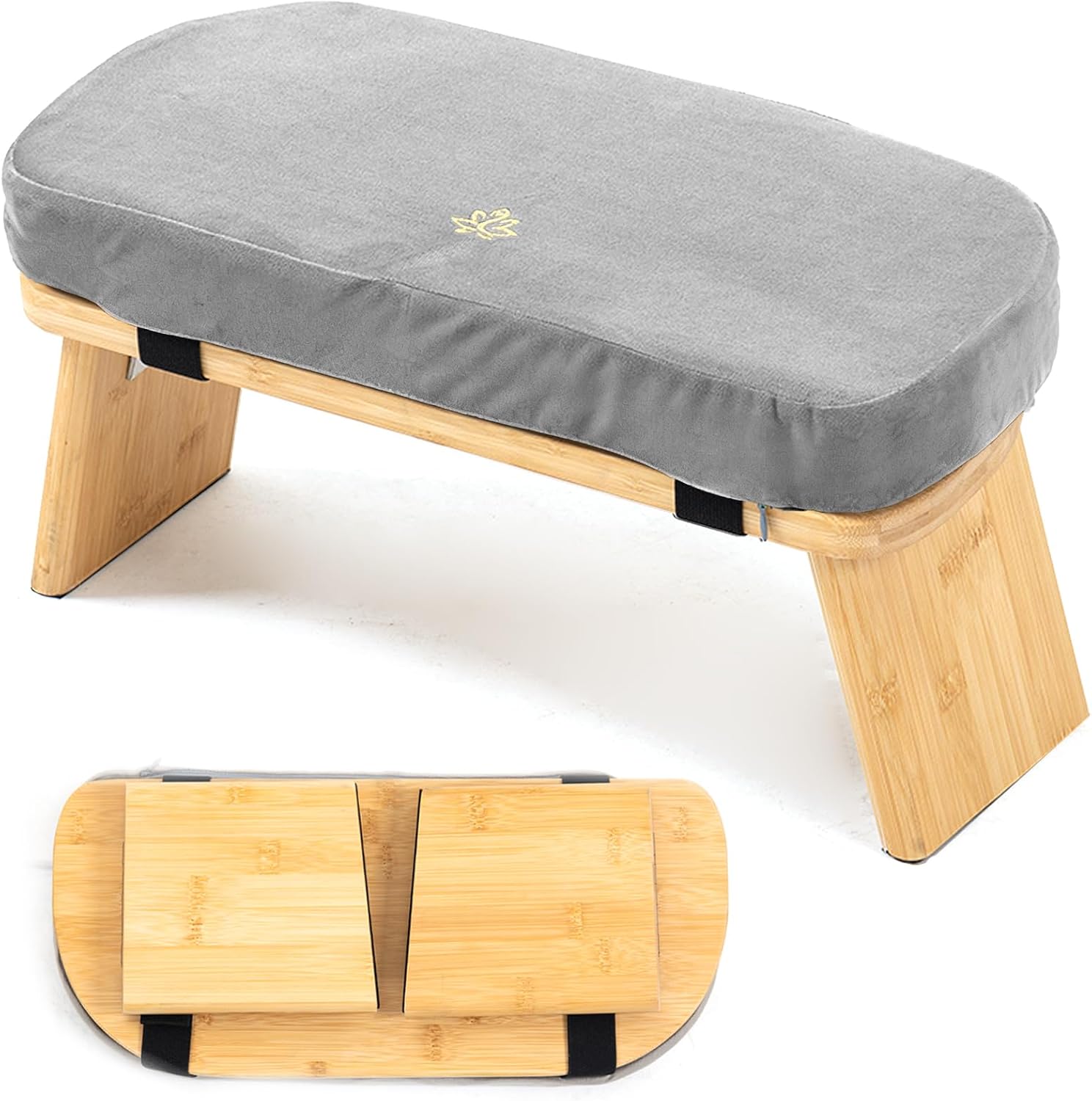 Bamboo Folding Meditation Bench