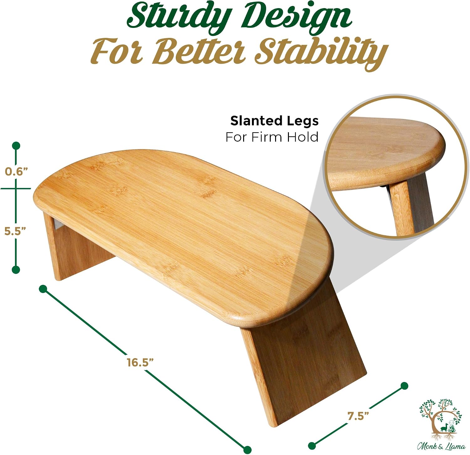 Bamboo Meditation Bench