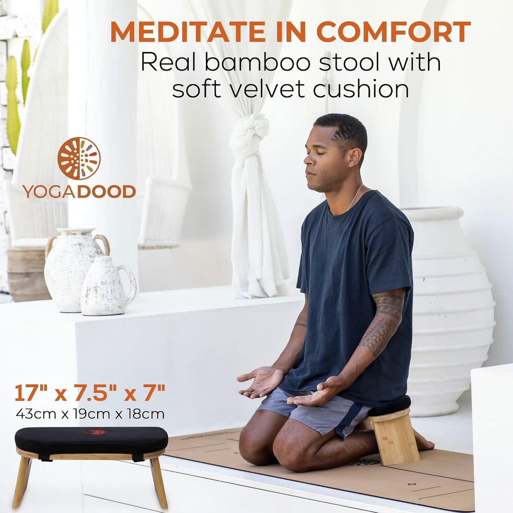 Yoga Dood Bamboo Meditation Bench