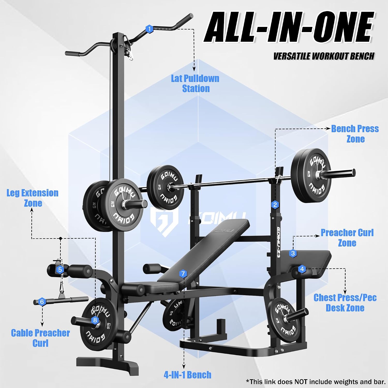 Z3 Olympic Weight Bench Set