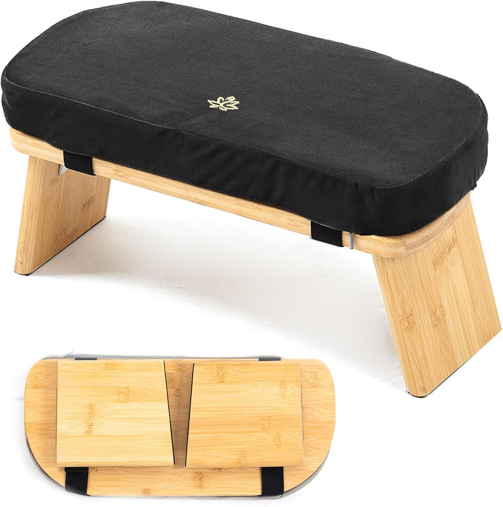 Bamboo Folding Meditation Bench