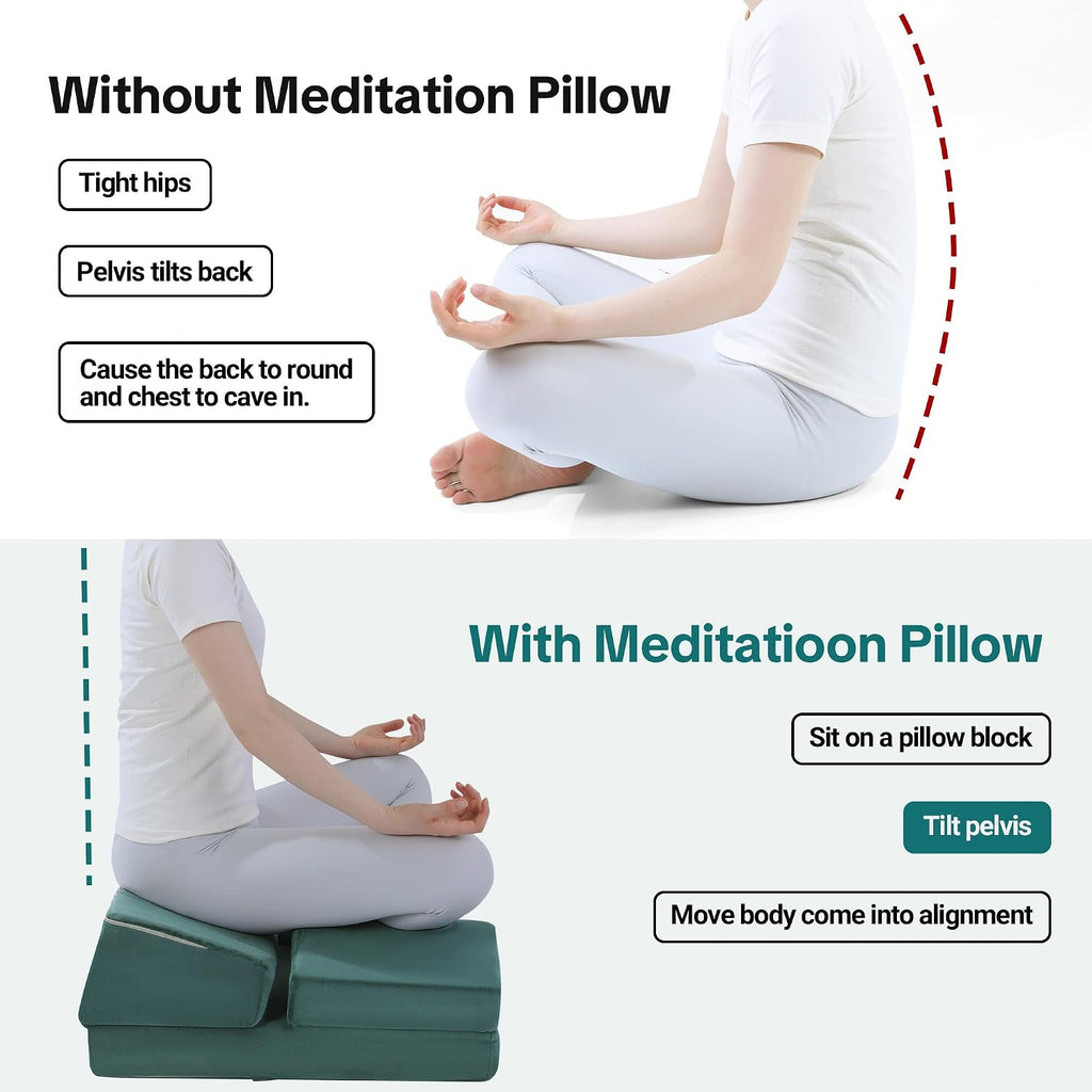 HOMBYS Meditation Cushion