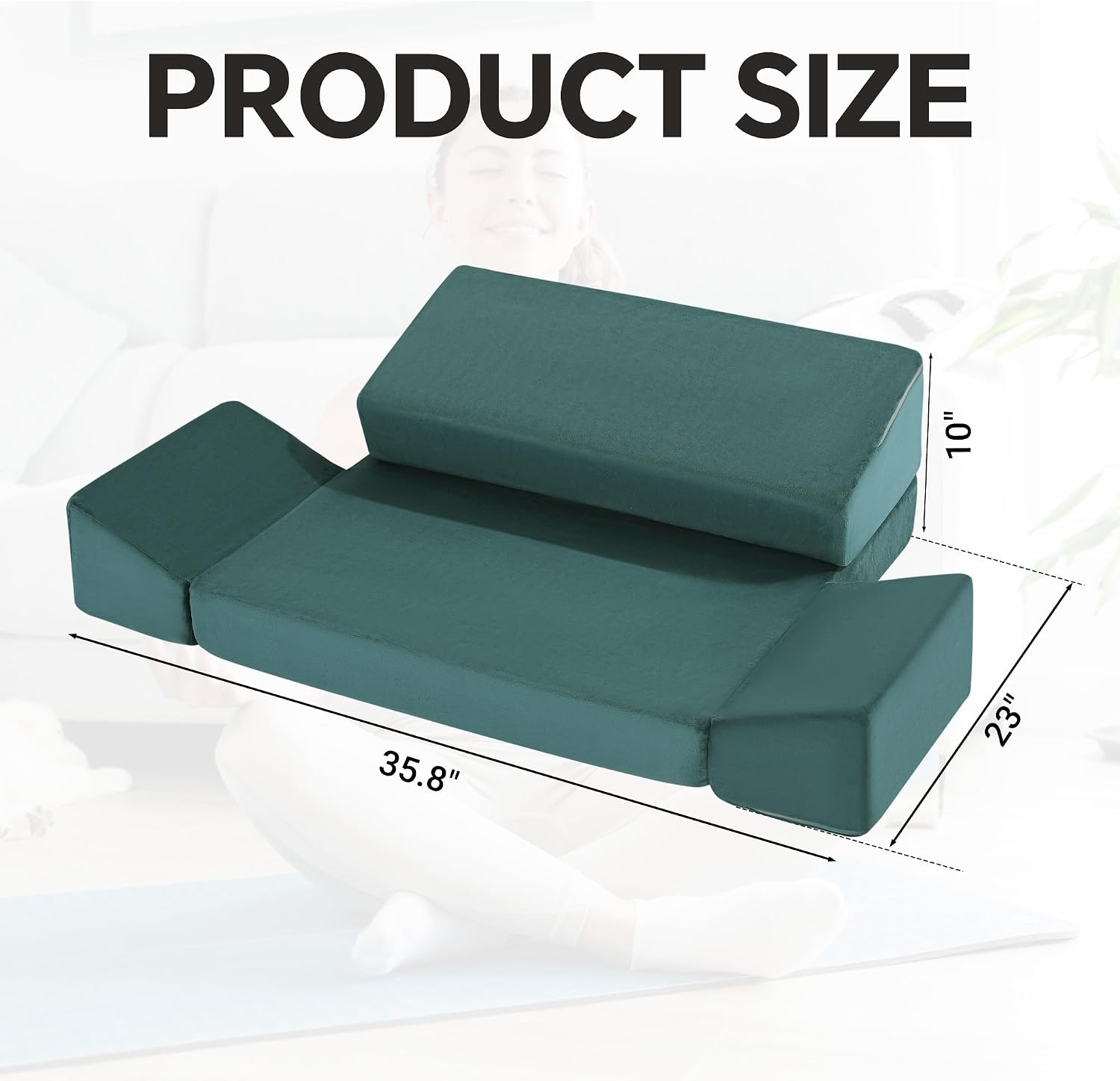 HOMBYS Meditation Cushion