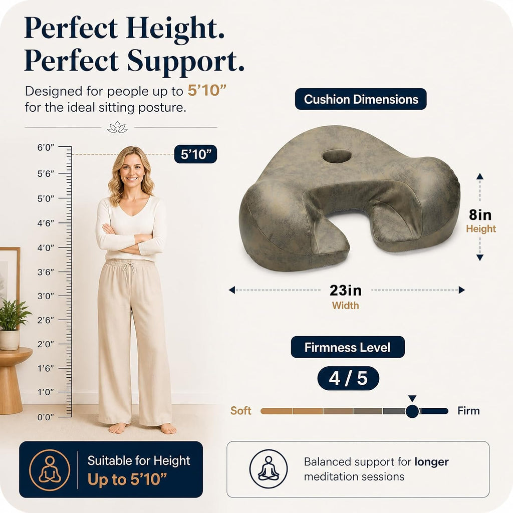 Ergonomic Meditation Cushion