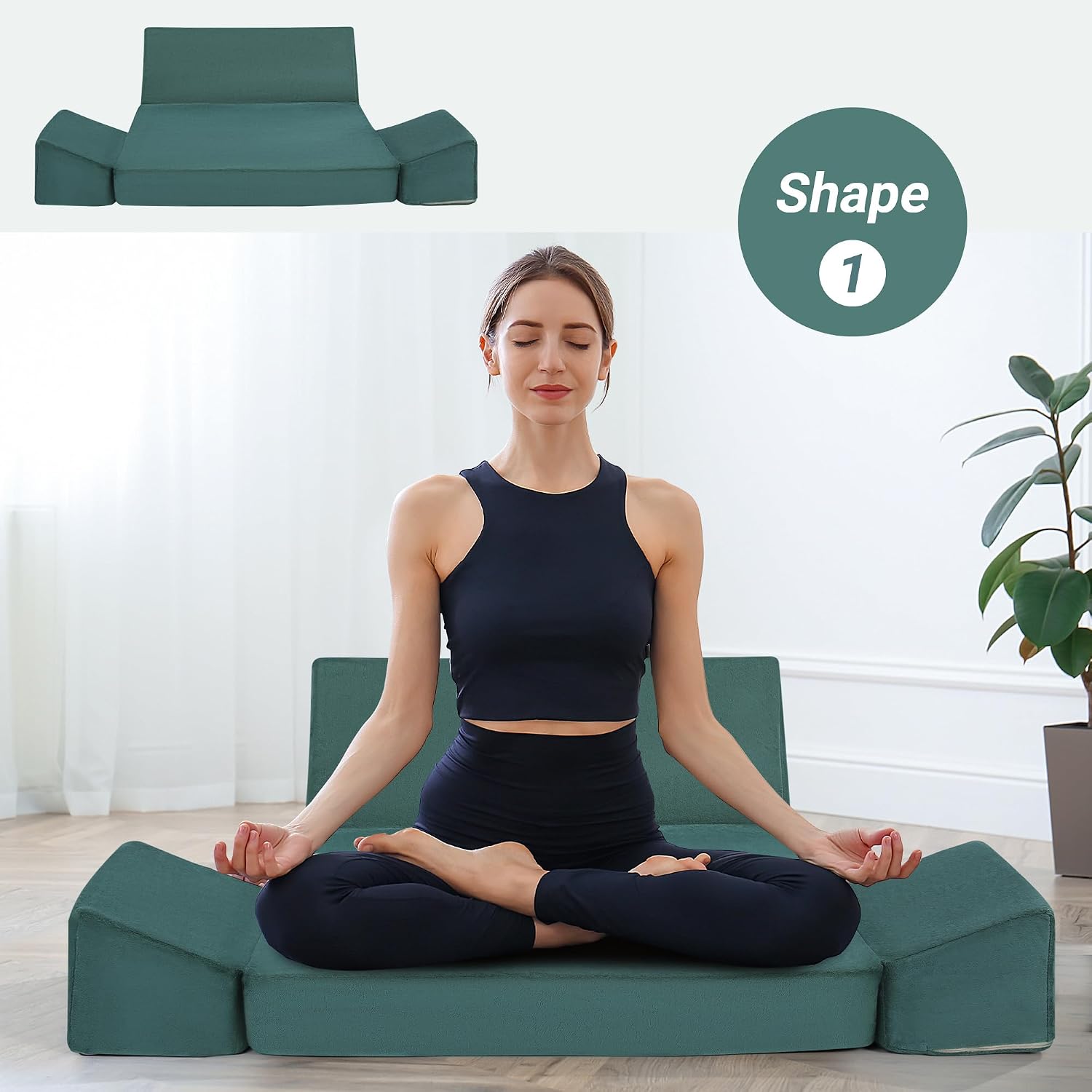 HOMBYS Meditation Cushion