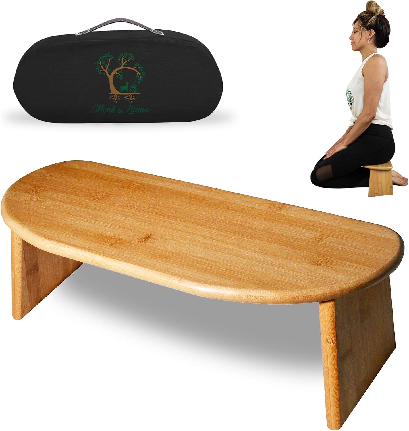 Bamboo Meditation Bench