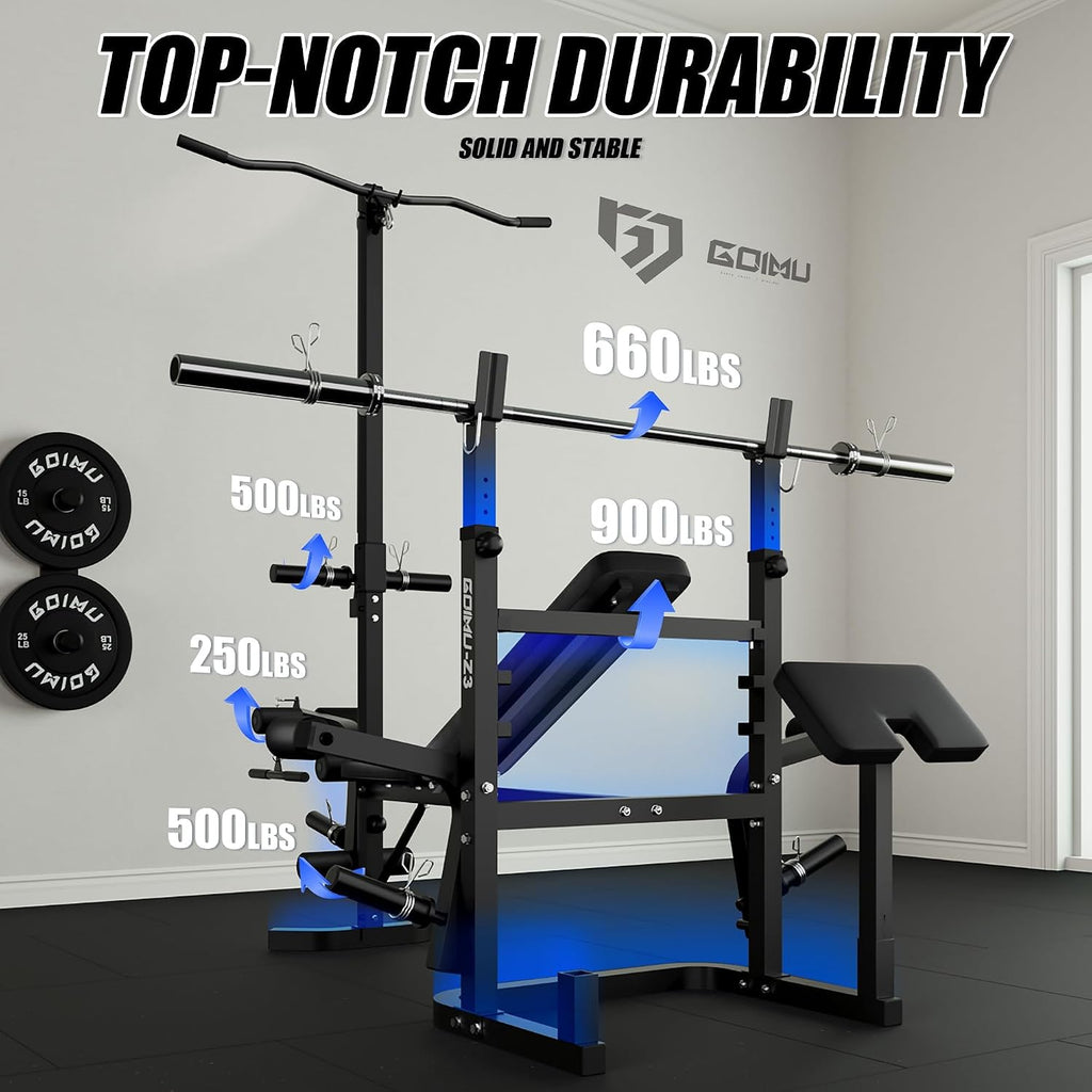 Z3 Olympic Weight Bench Set