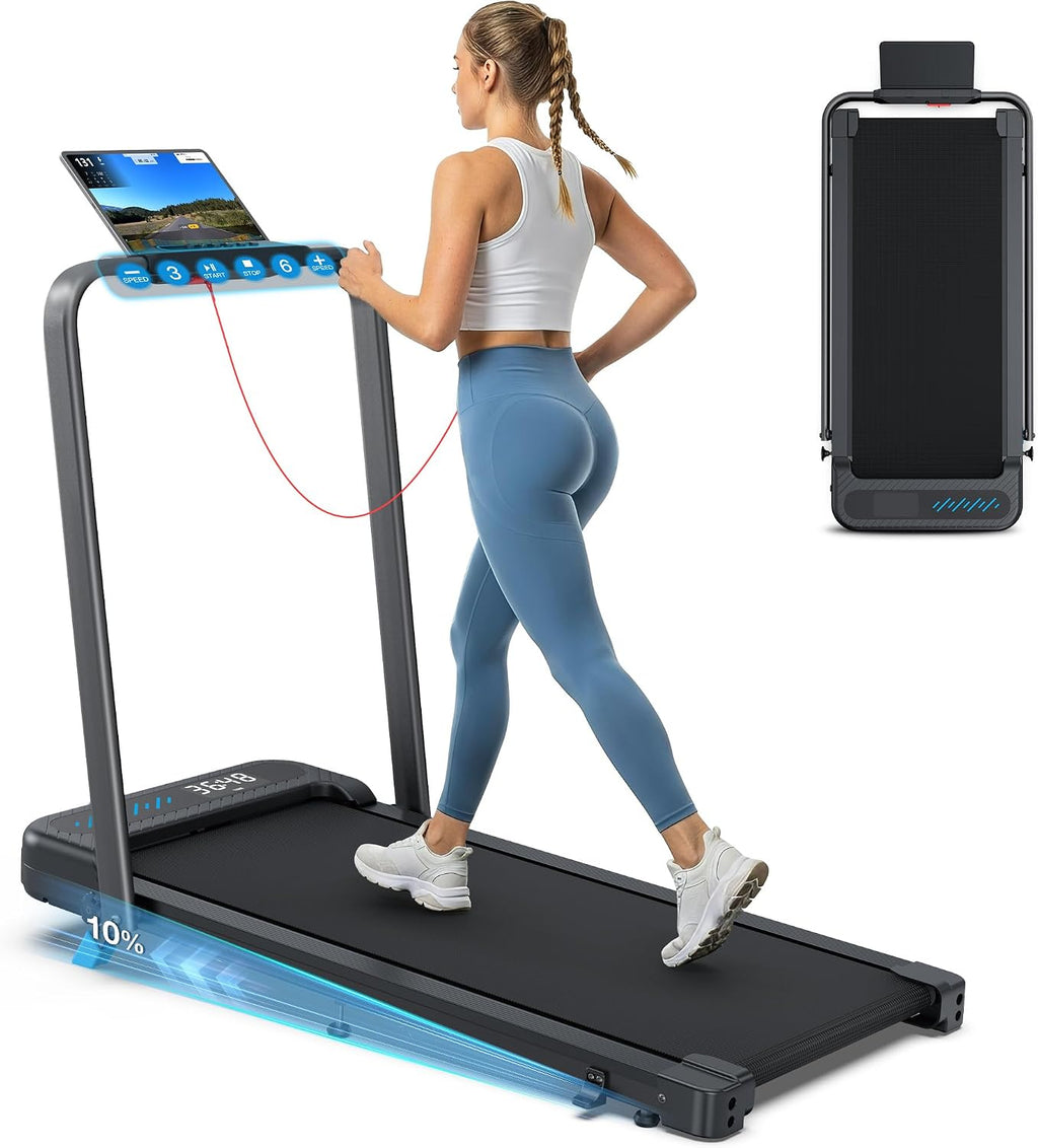 WELLFIT Incline Folding Walking Pad
