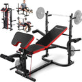 6-in-1 Foldable Weight Bench Set