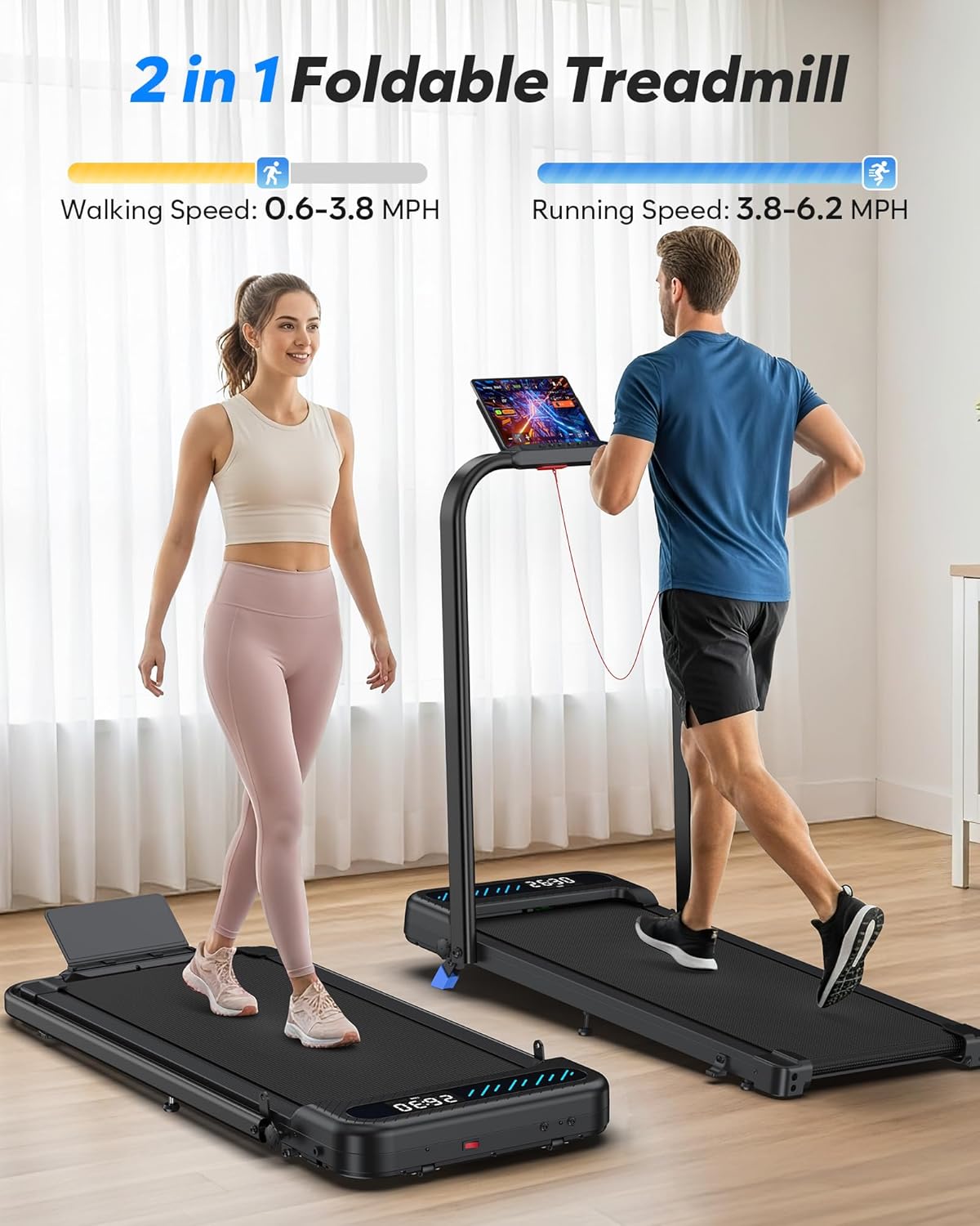 Cardirun Foldable Incline Walking Pad