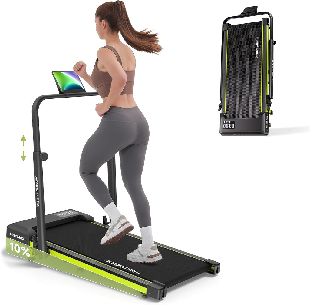 Foldable Incline Walking Pad Treadmill