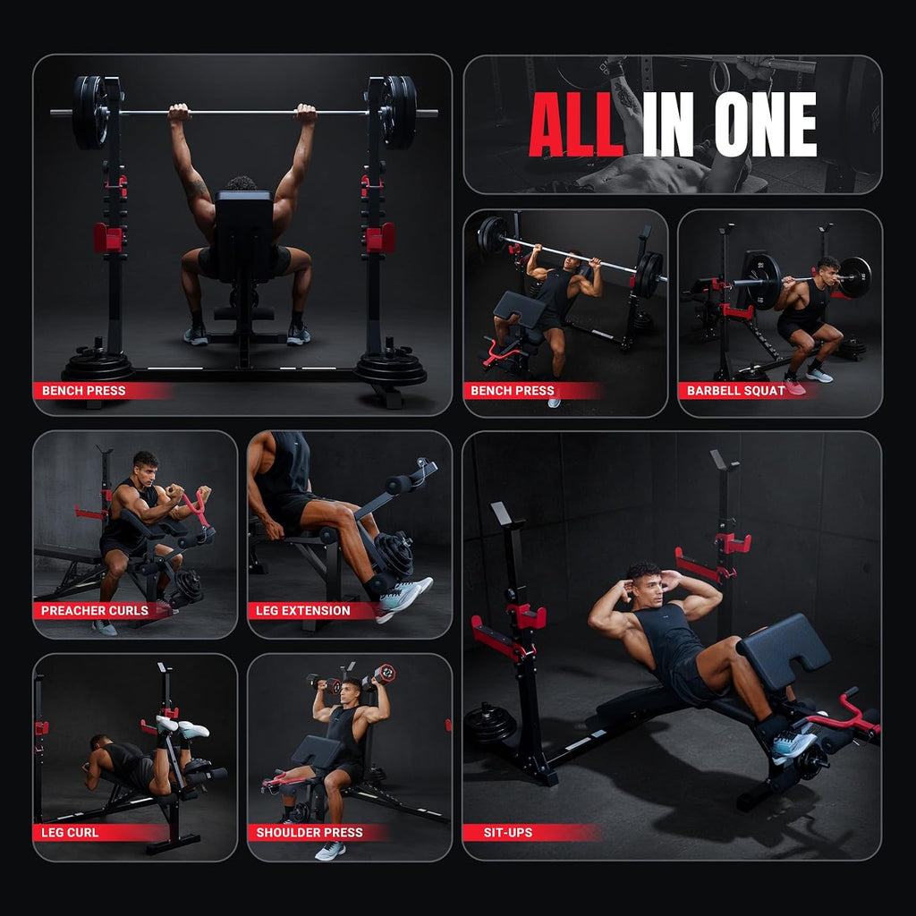 Olympic Weight Bench Set