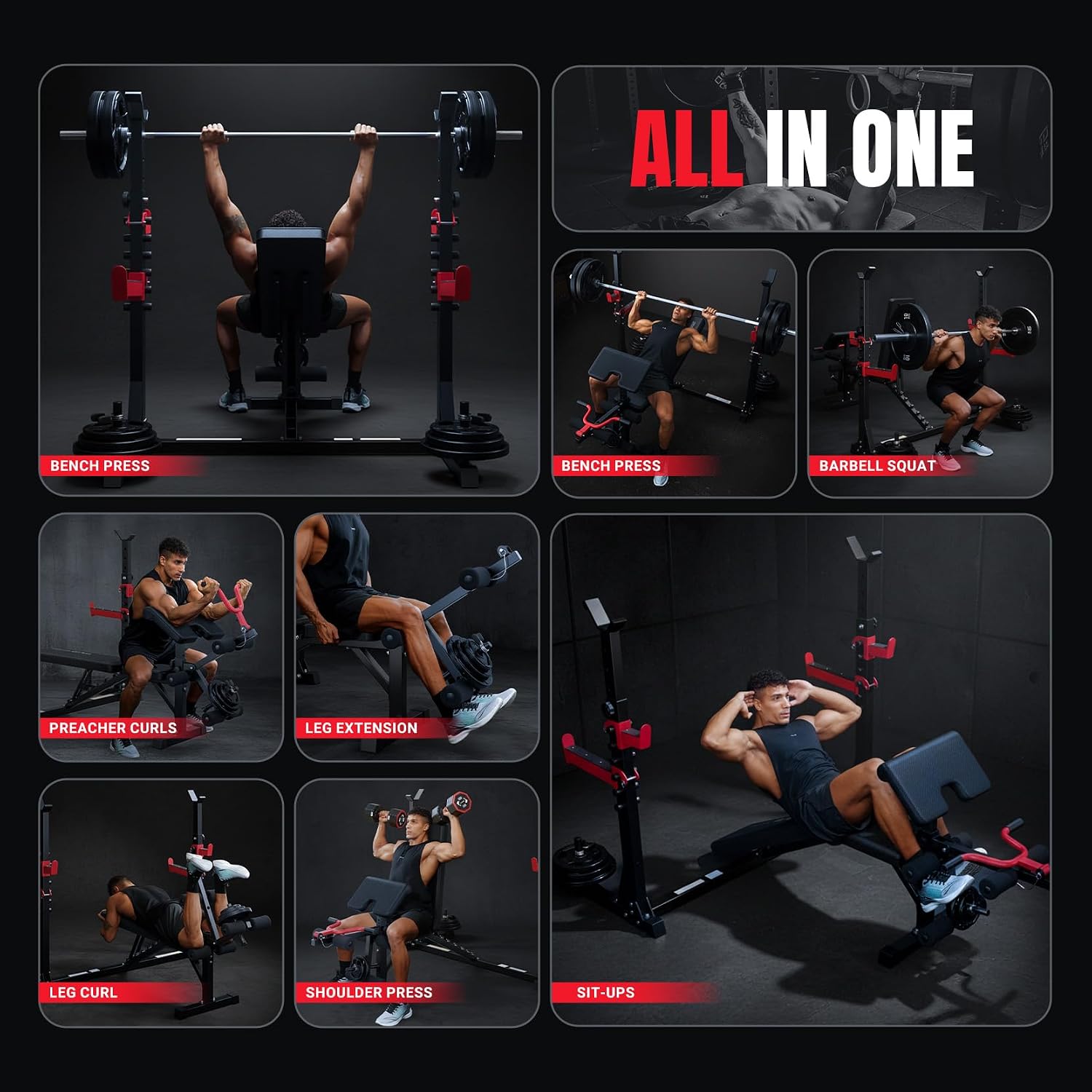 Olympic Weight Bench Set