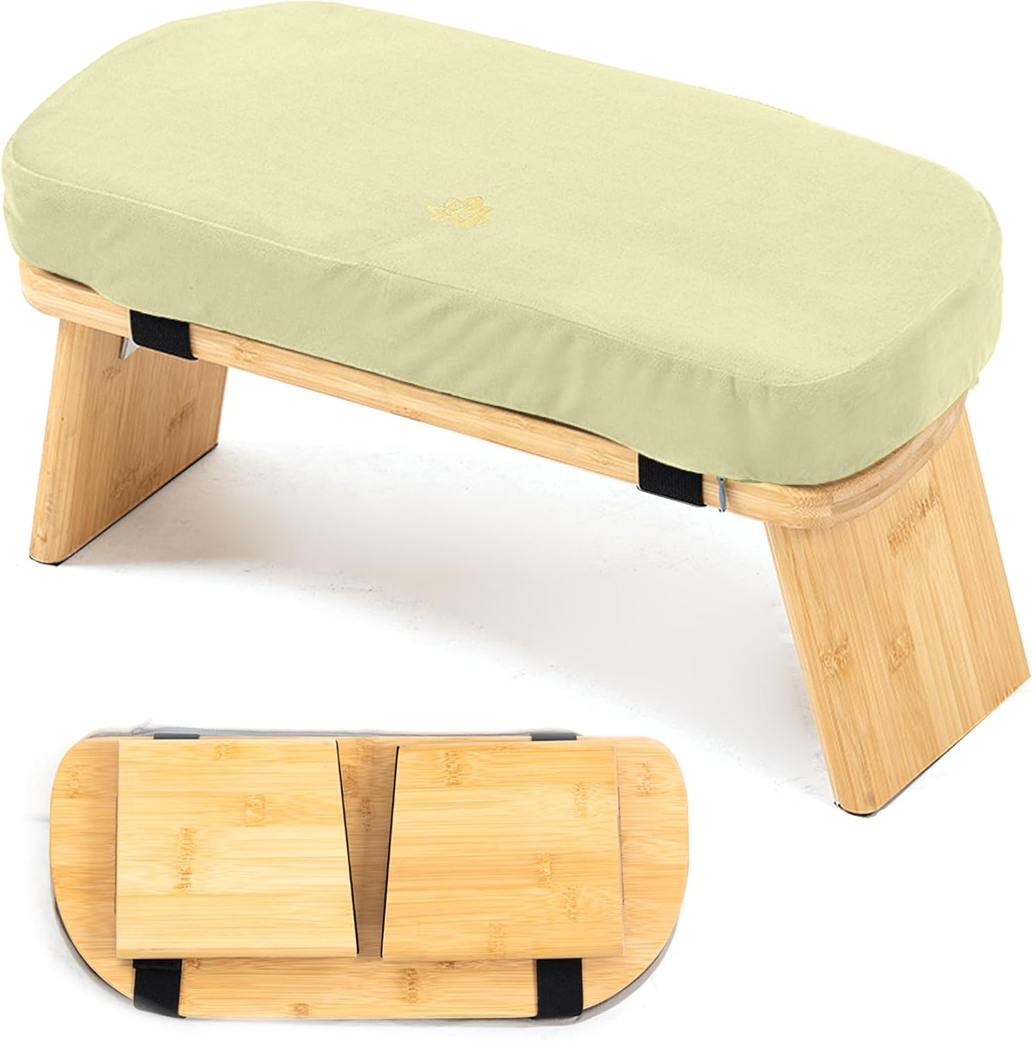 Bamboo Folding Meditation Bench
