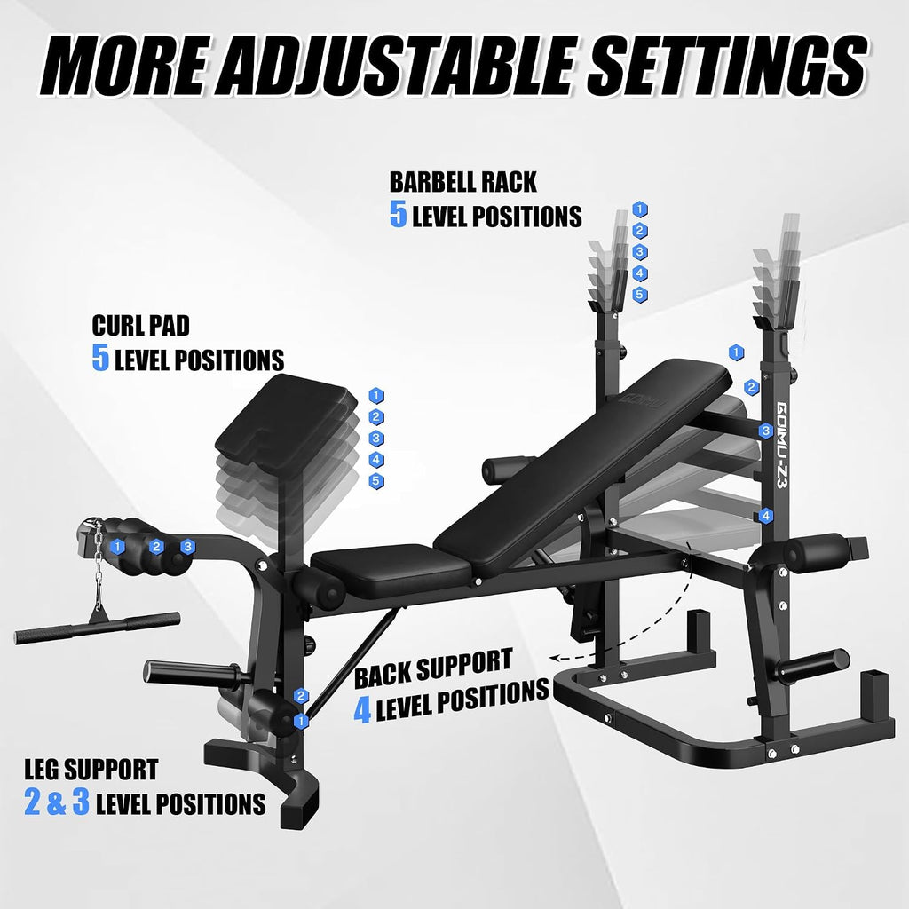 Z3 Olympic Weight Bench Set