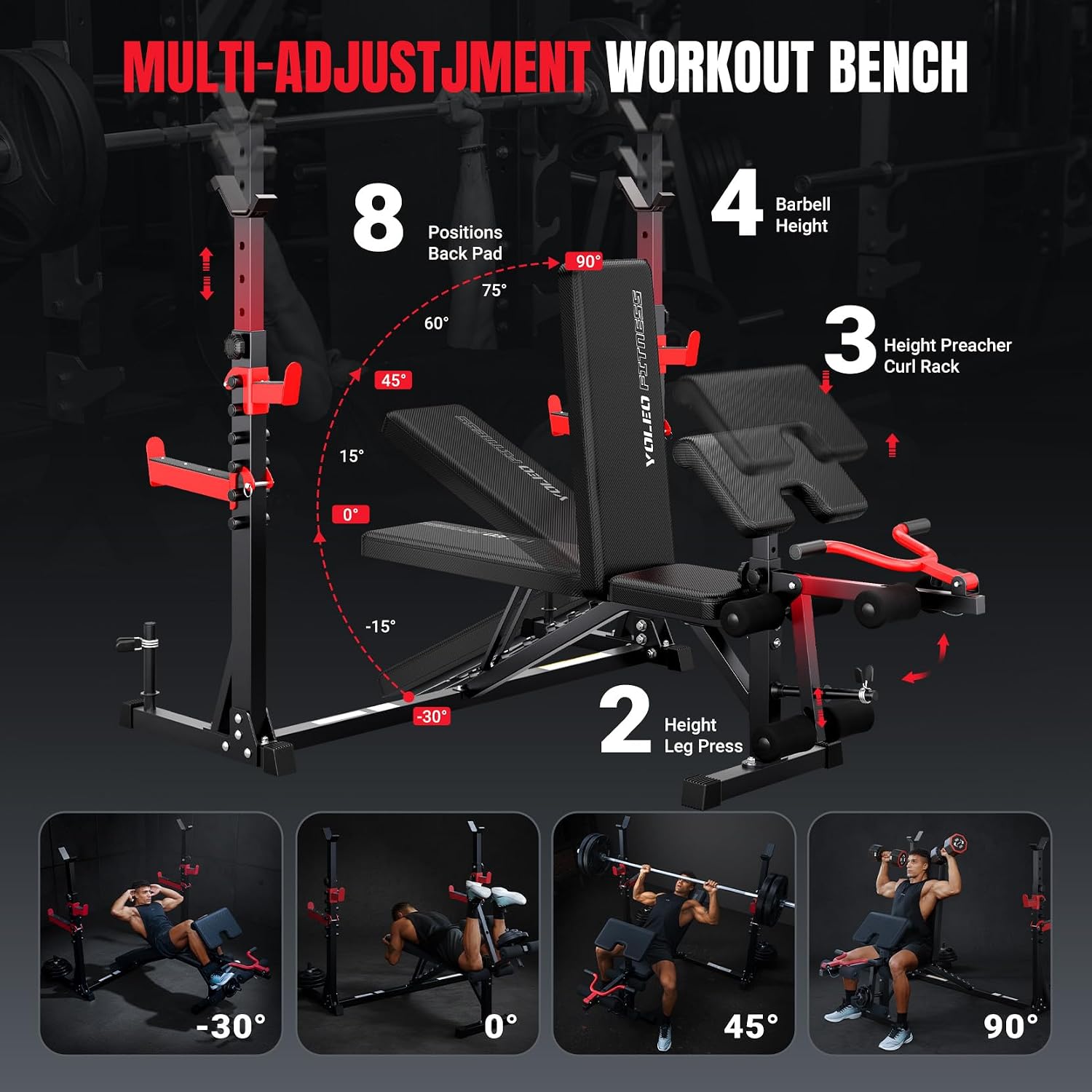 Olympic Weight Bench Set