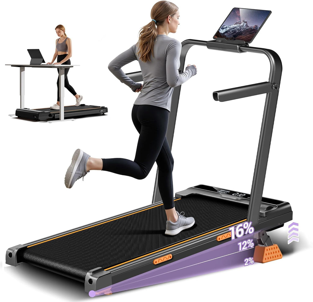 16% Incline 4-in-1 Walking Pad Treadmill