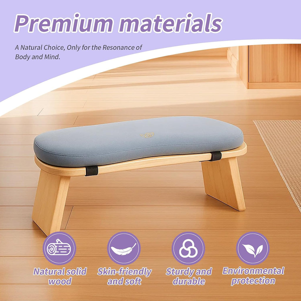 Bamboo Folding Meditation Bench