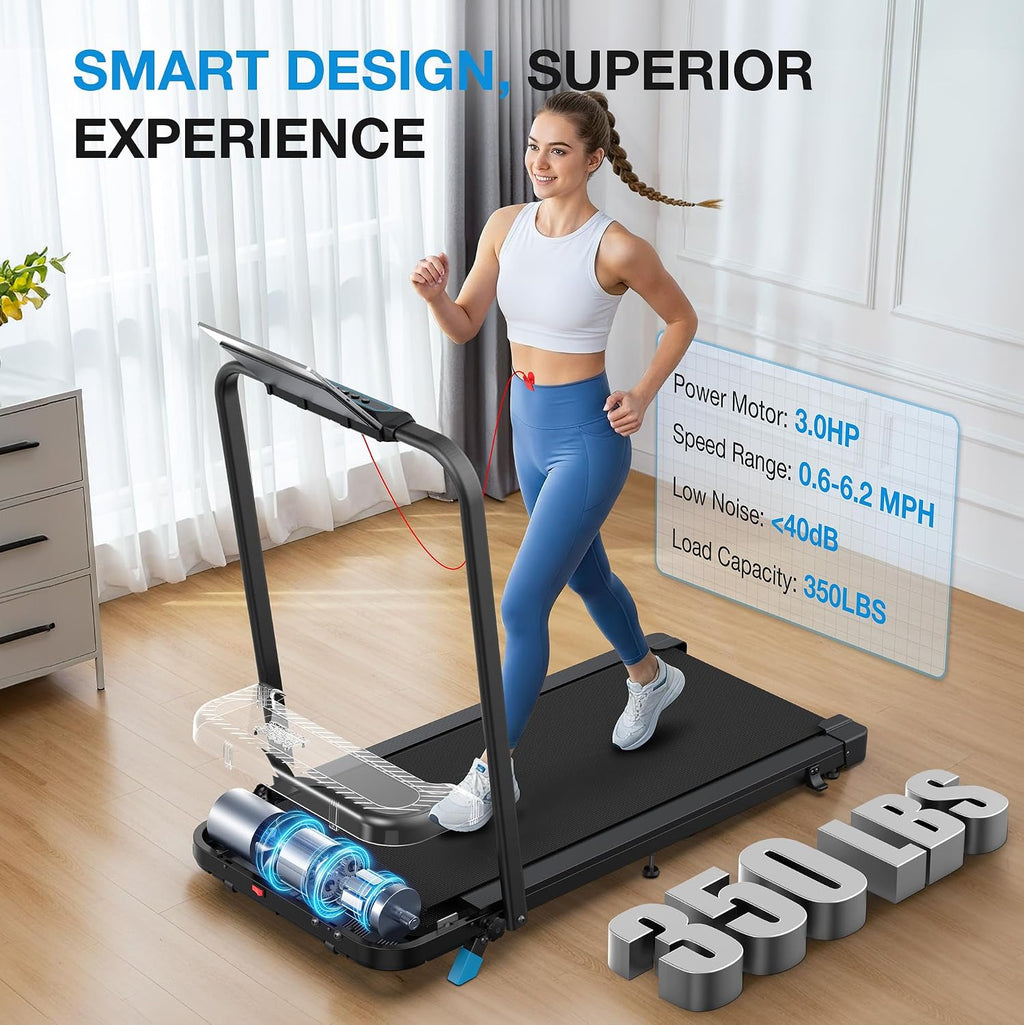 WELLFIT Incline Folding Walking Pad