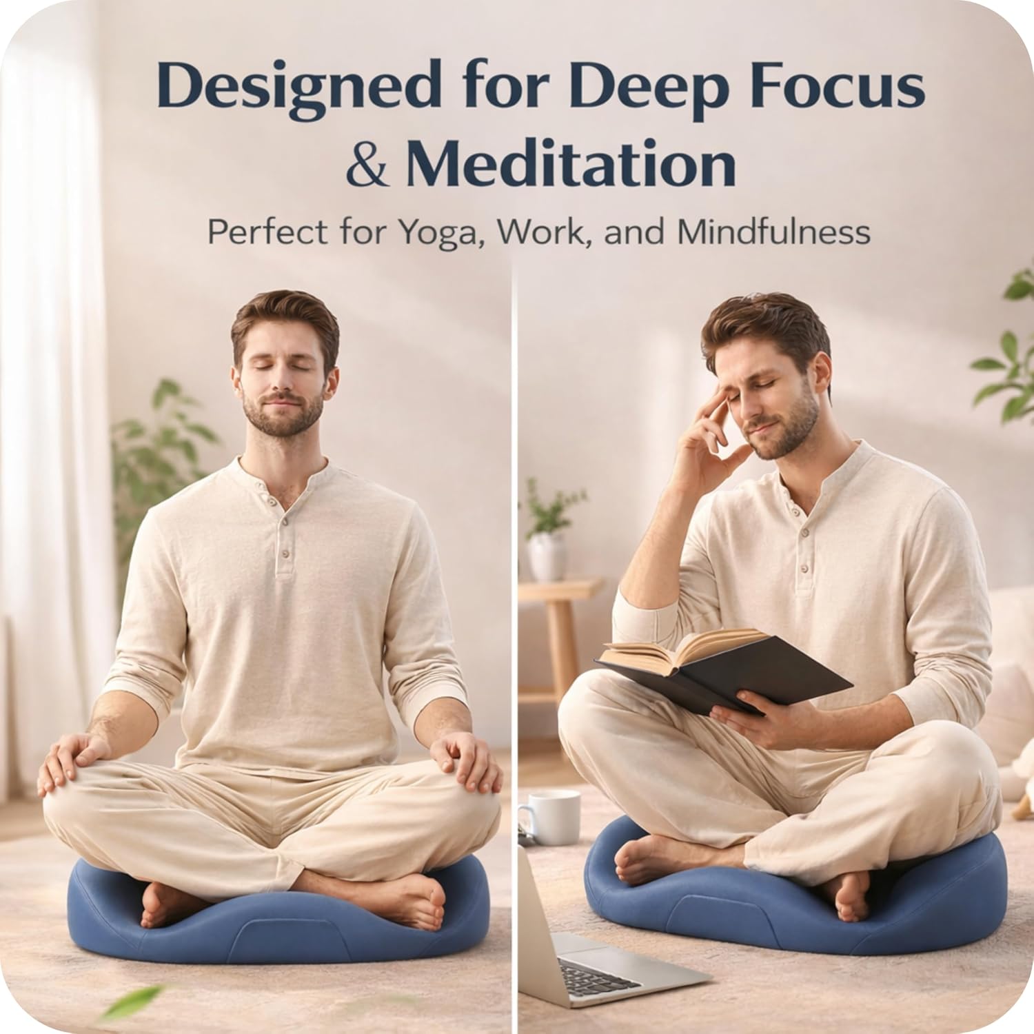 Ergonomic Zen Meditation Cushion