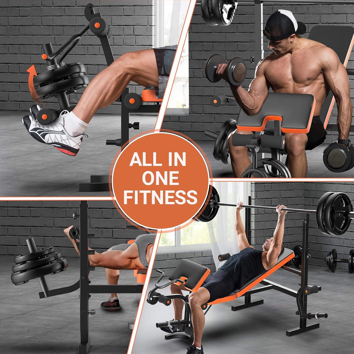 Fostoy Adjustable Weight Bench