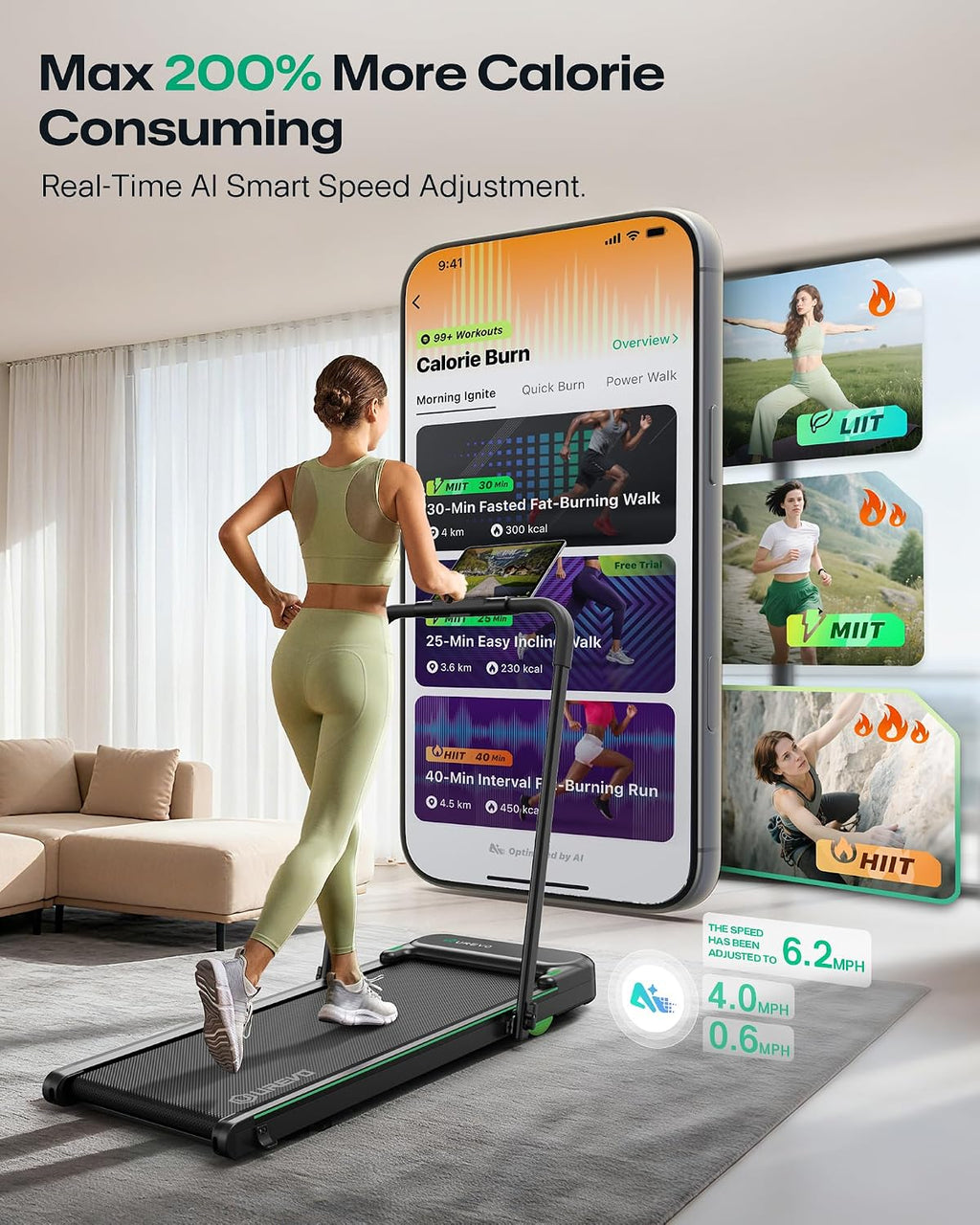 UREVO Strol 2E Folding Treadmill