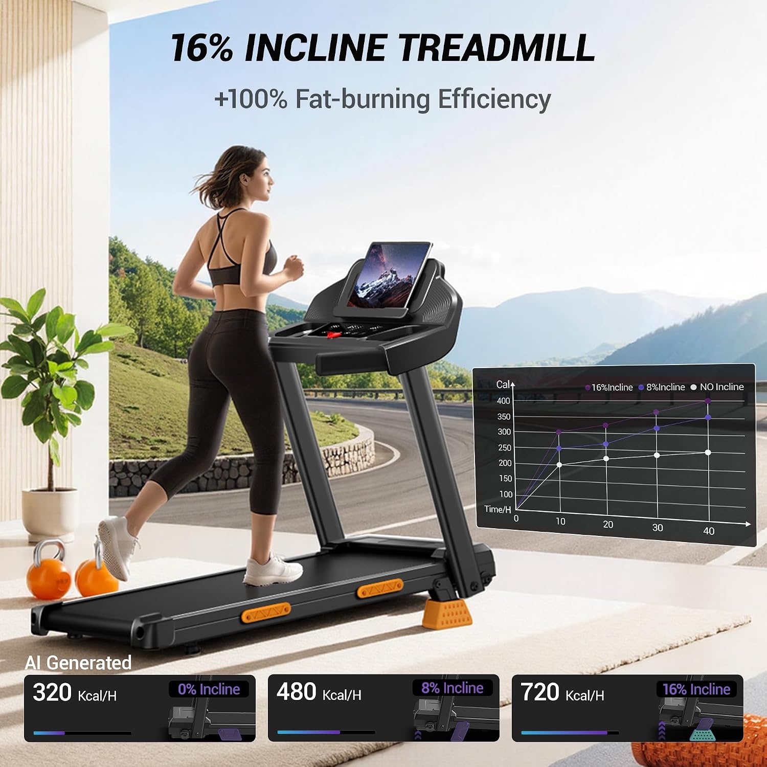 CURSOR FITNESS Treadmills