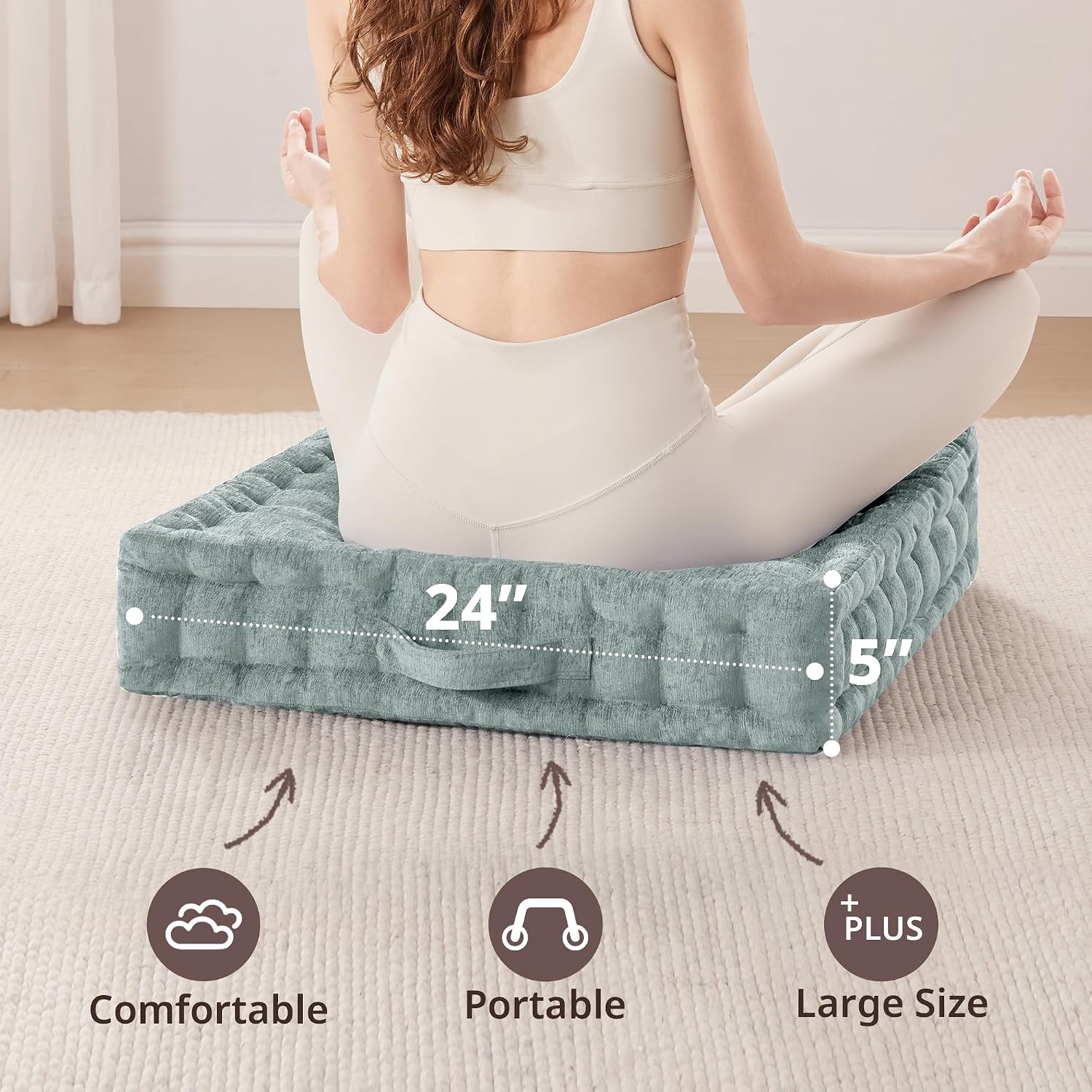 Intelligent Design Azza Floor Pillow